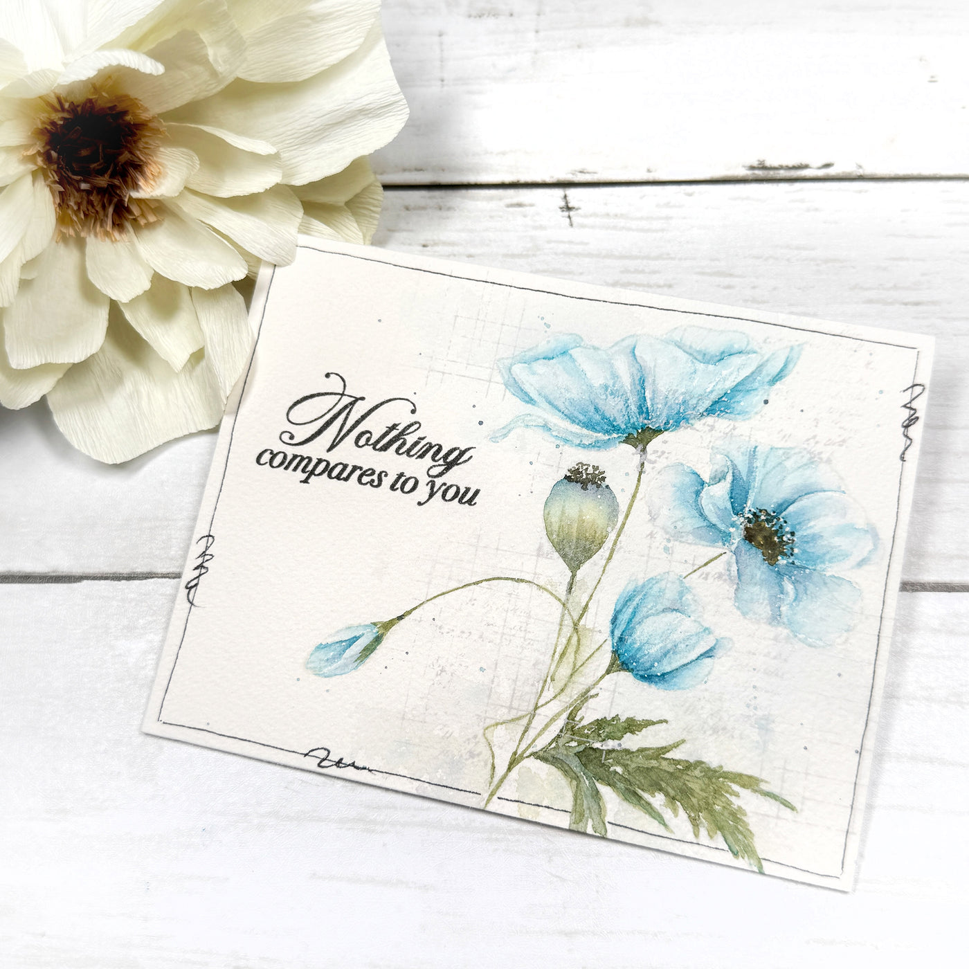 Delicate Stems 6x6 Stamps