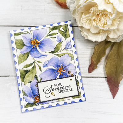 In the Garden Background Stamp and Layering Stencils Bundle