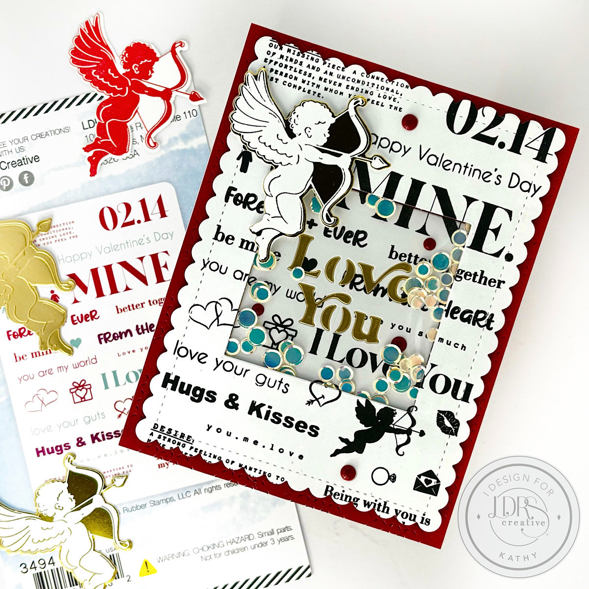 Cupid's Arrow Impress-ion Press + Foil Plate