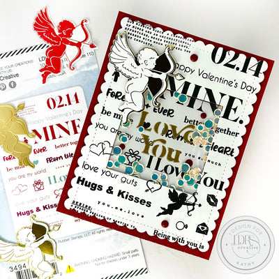 Cupid's Arrow Impress-ion Press + Foil Plate