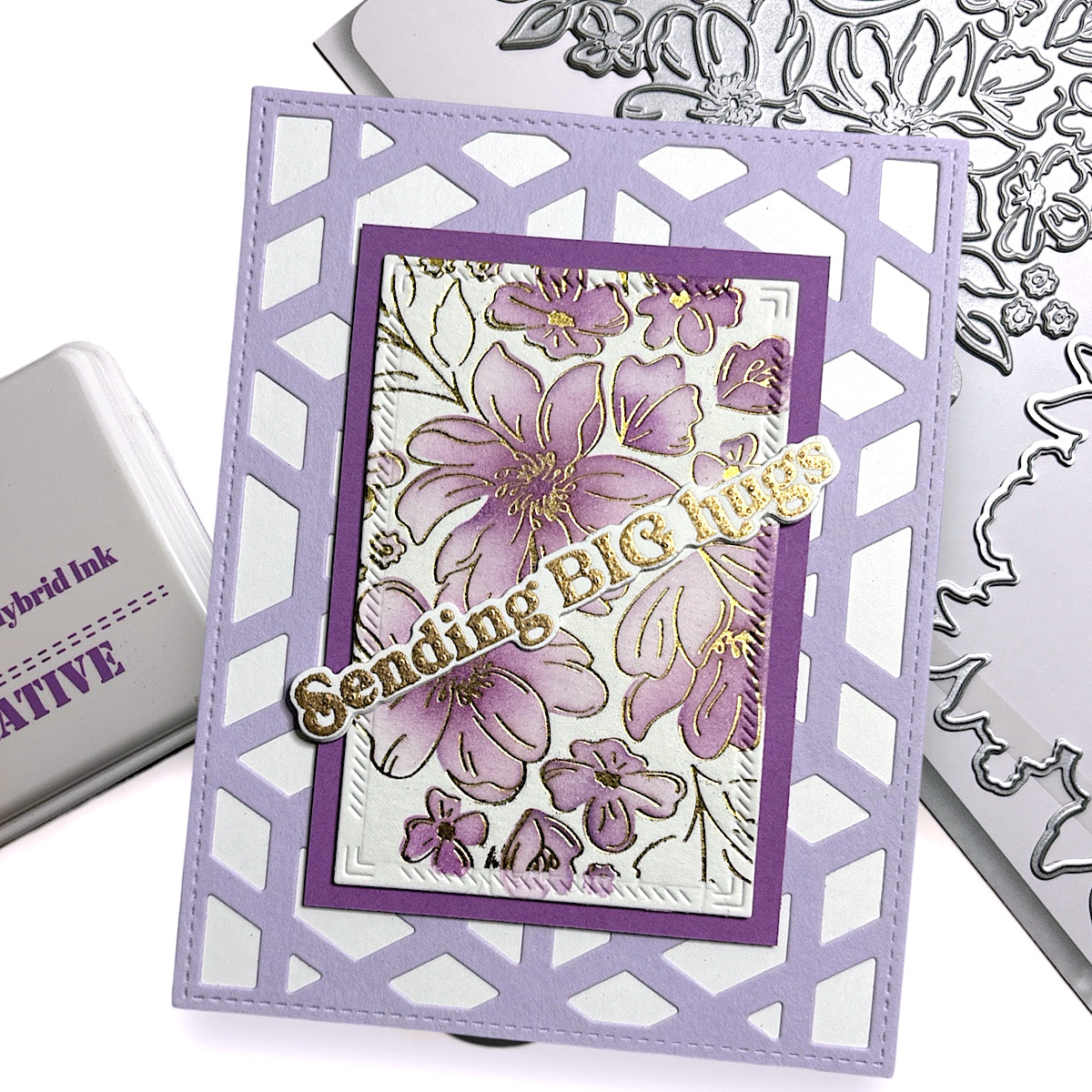 Sweetheart Floral Impress-ion Press + Foil Plate