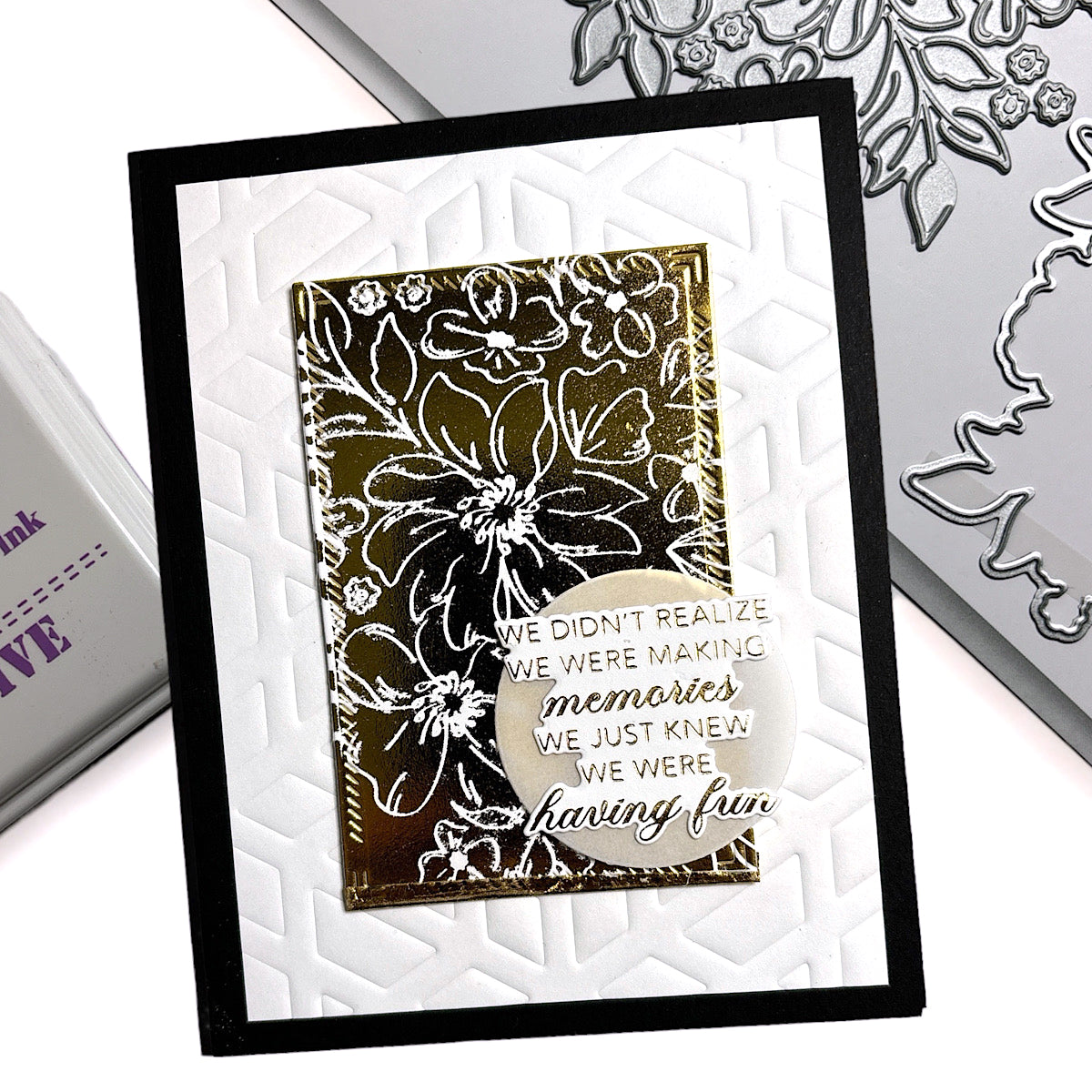 Sweetheart Floral Impress-ion Press + Foil Plate