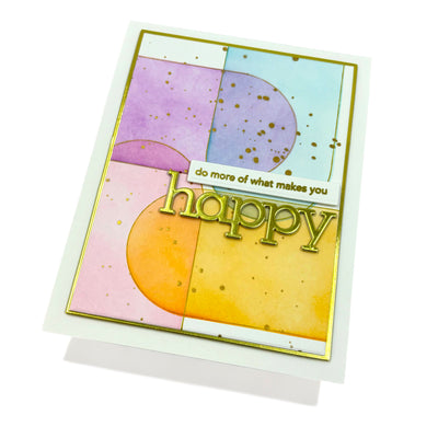 Simply Sentiments 4x6 Stamps and Simply Word Dies Bundle