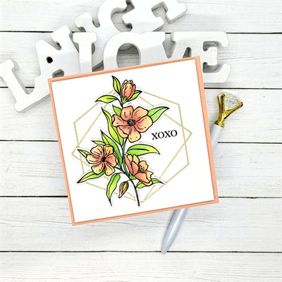 Kind Regards 4x6 Stamps