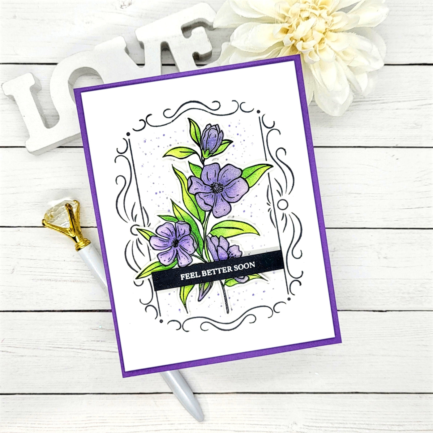 Kind Regards 4x6 Stamps