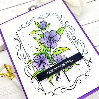Kind Regards 4x6 Stamps