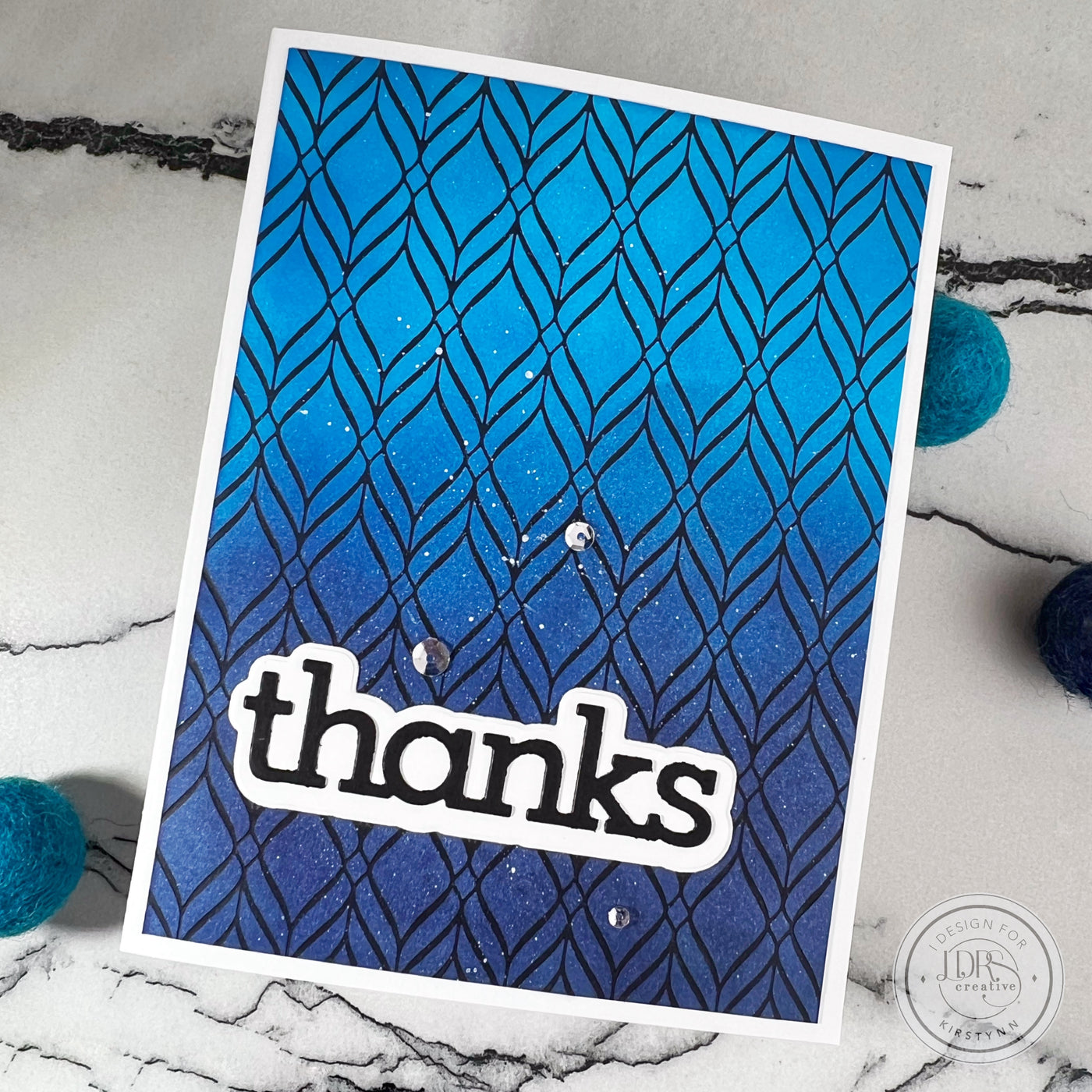 Braided Waves Background Impress-ion Press + Foil Plate