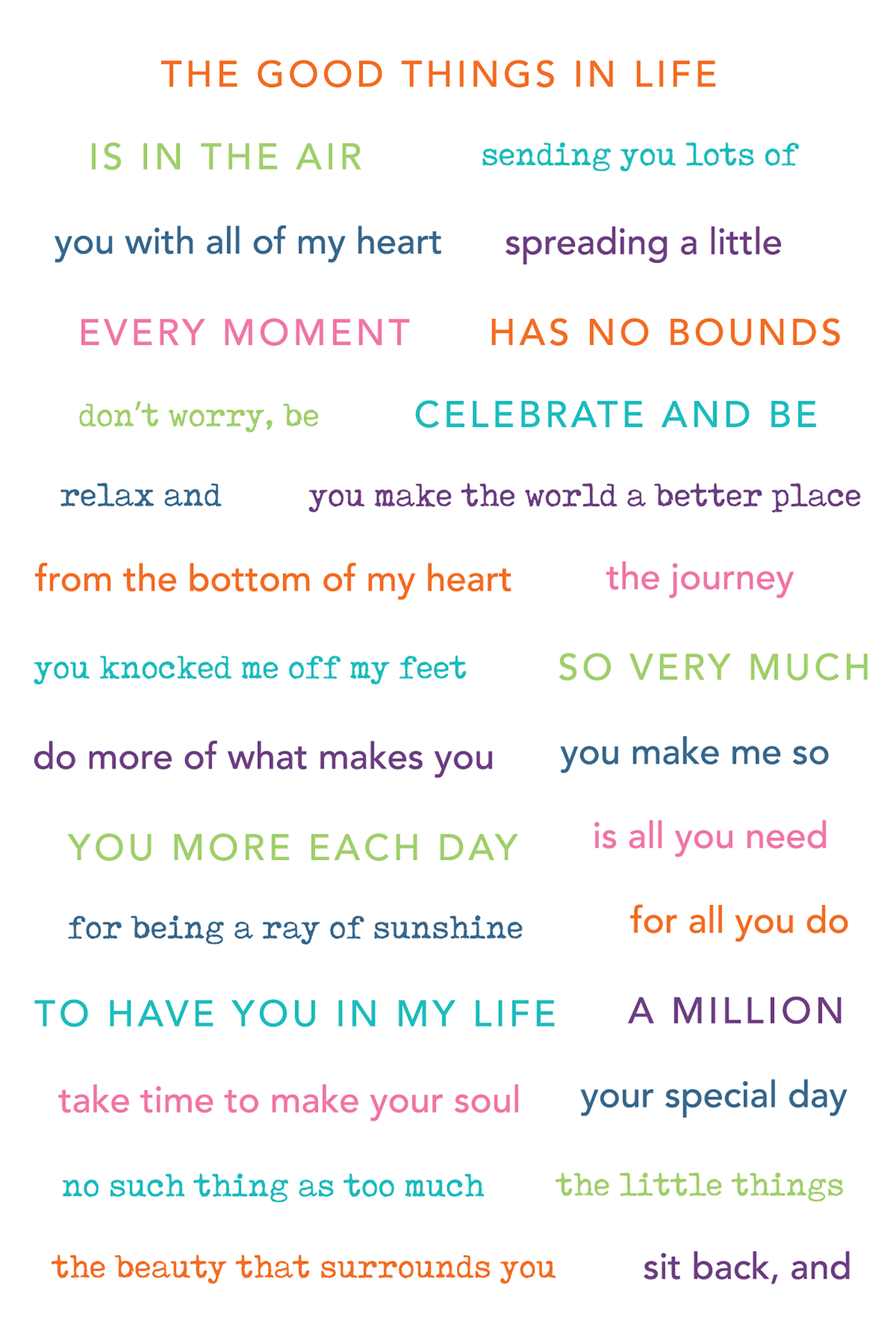 Simply Sentiments 4x6 Stamps and Simply Word Dies Bundle