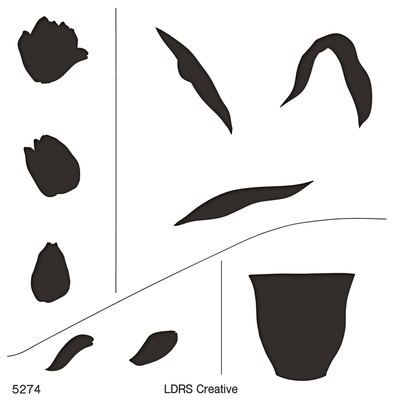 Fresh Cut Stamps and Masking Stencils Bundle