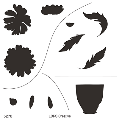 Fresh Cut Stamps and Masking Stencils Bundle