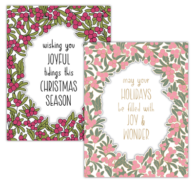 Joy & Wonder Sentiments Impress-ion Press + Foil Plates