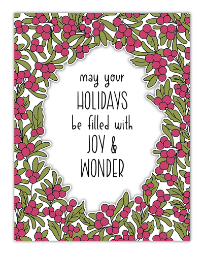 Berry Beautiful Window Impress-ion Press + Foil Plate