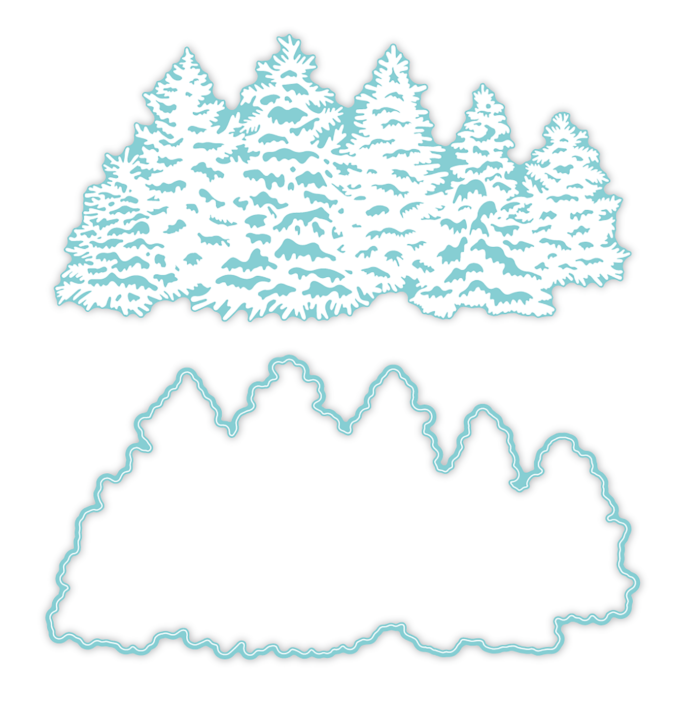 Evergreen Row Impress-ion Press + Foil Plate