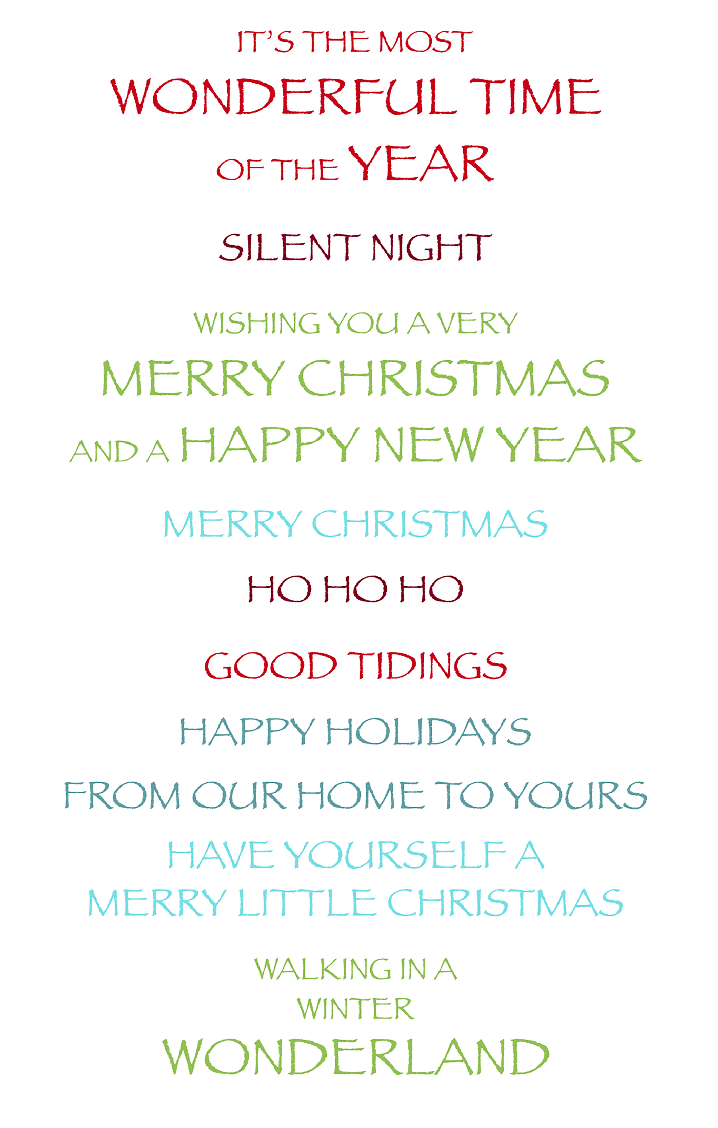 Good Tidings Sentiments Impress-ion Press + Foil Plates