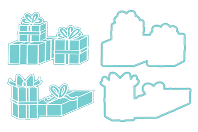 Gift Wrapped Impress-ion Press + Foil Plates