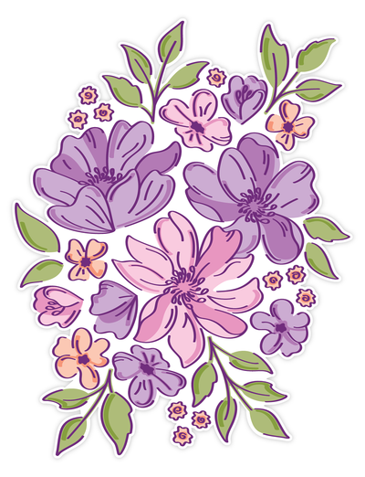 Sweetheart Floral Impress-ion Press + Foil Plate