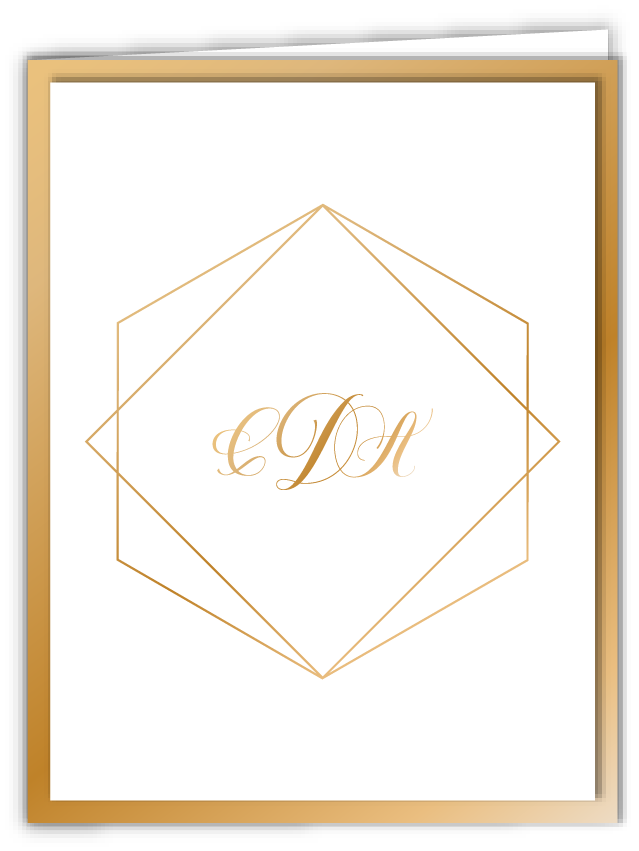 Elegant Monogram Alpha 1" Impress-ion Press + Foil Plates