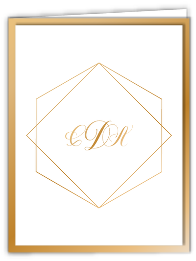 Elegant Monogram Alpha 1" Impress-ion Press + Foil Plates