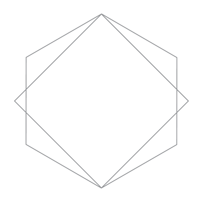 Classic Hex Frame Impress-ion Press + Foil Plate