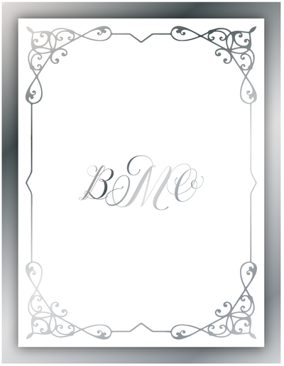 Elegant Monogram Alpha 1" Impress-ion Press + Foil Plates