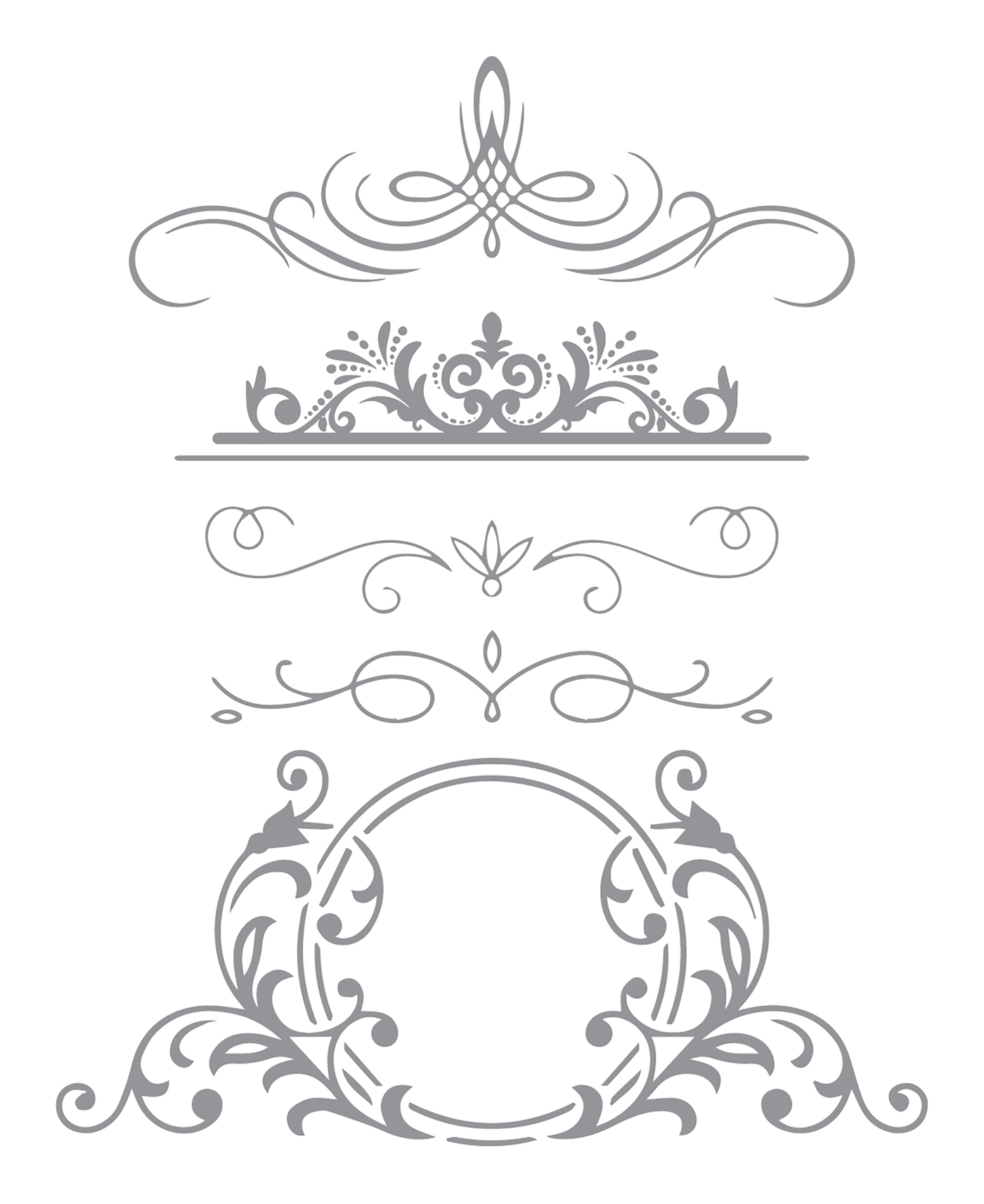 Monogram Impress-ion Press + Foil Plates Bundle