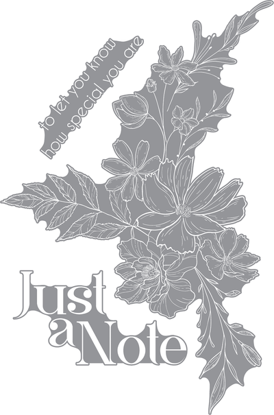 Breezy Blossoms Impress-ion Press + Foil Plates