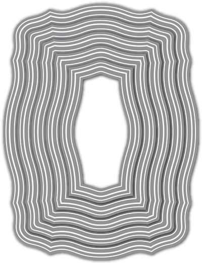 Scored Arched Rectangle Dies