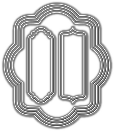 PRE-ORDER:  Rounded Rectangle Frame Dies