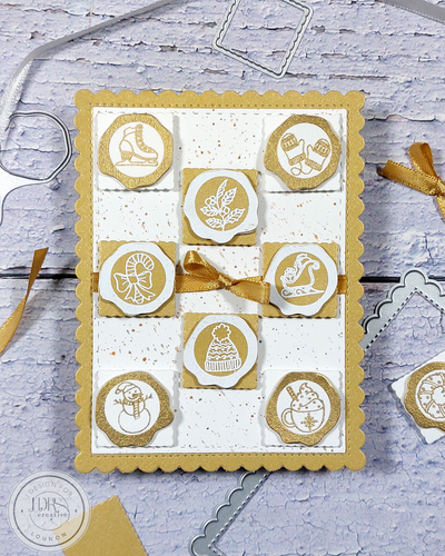 Sealed With Christmas Wishes 4x6 Stamps