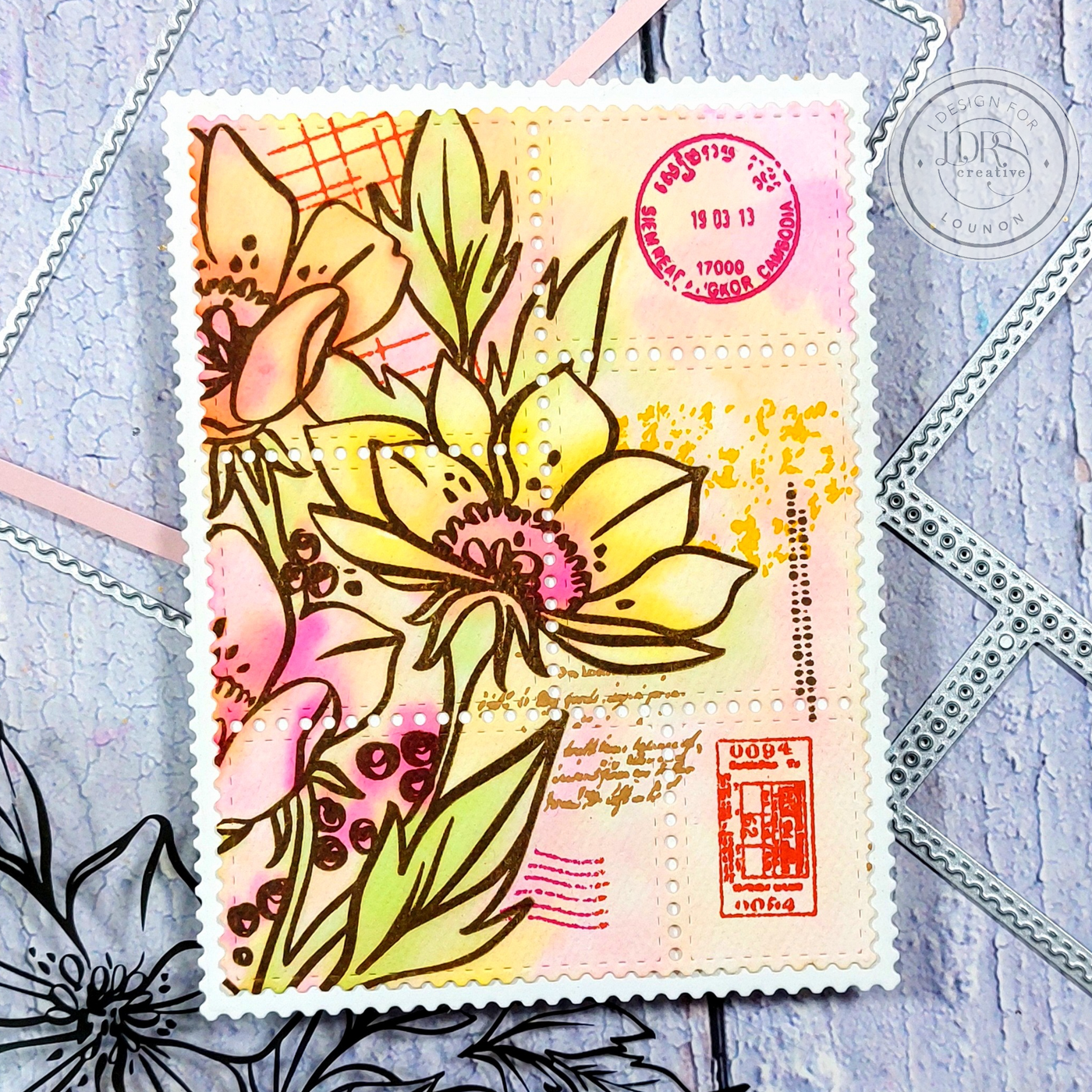 Grand Bouquet Stamps and Layering Stencils Bundle