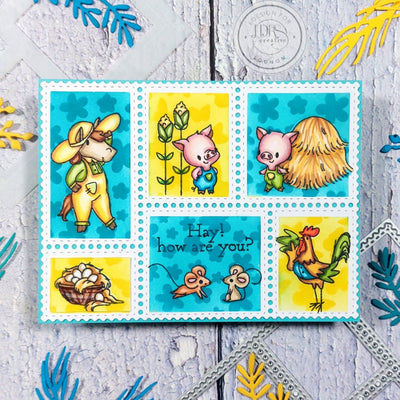 Postage Collage Dies
