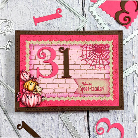 Kringle Alphas and Numbers Jumbo Dies Bundle