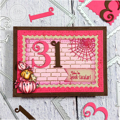 Kringle Alphas and Numbers Jumbo Dies Bundle
