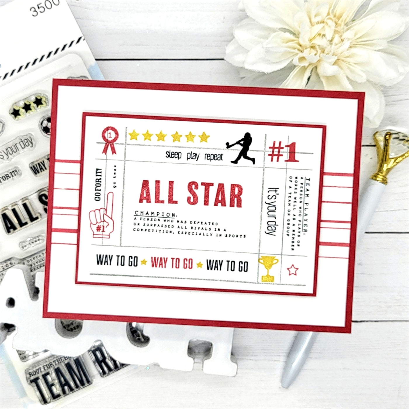 Spring Collage Stamps Bundle