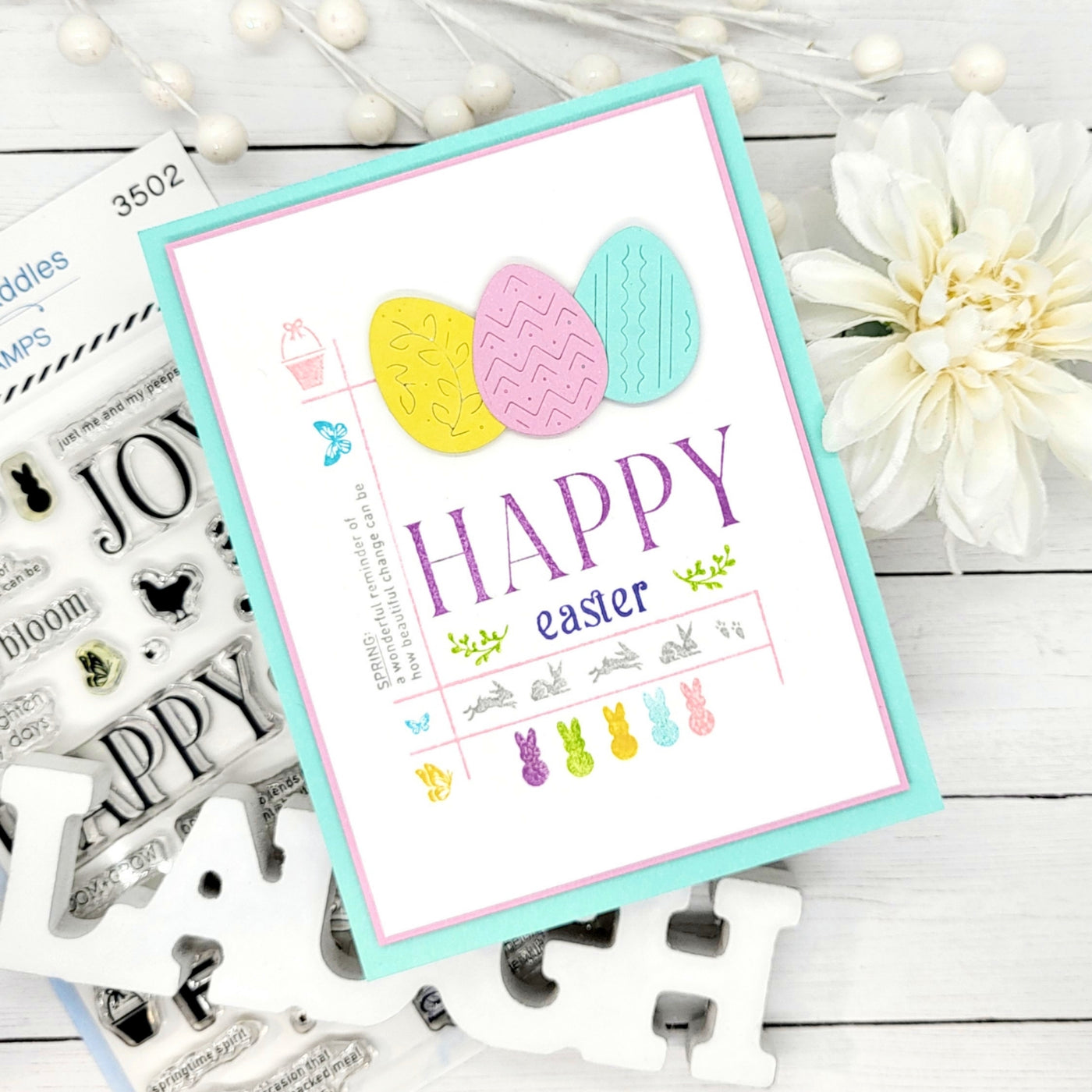 Spring Collage Stamps Bundle