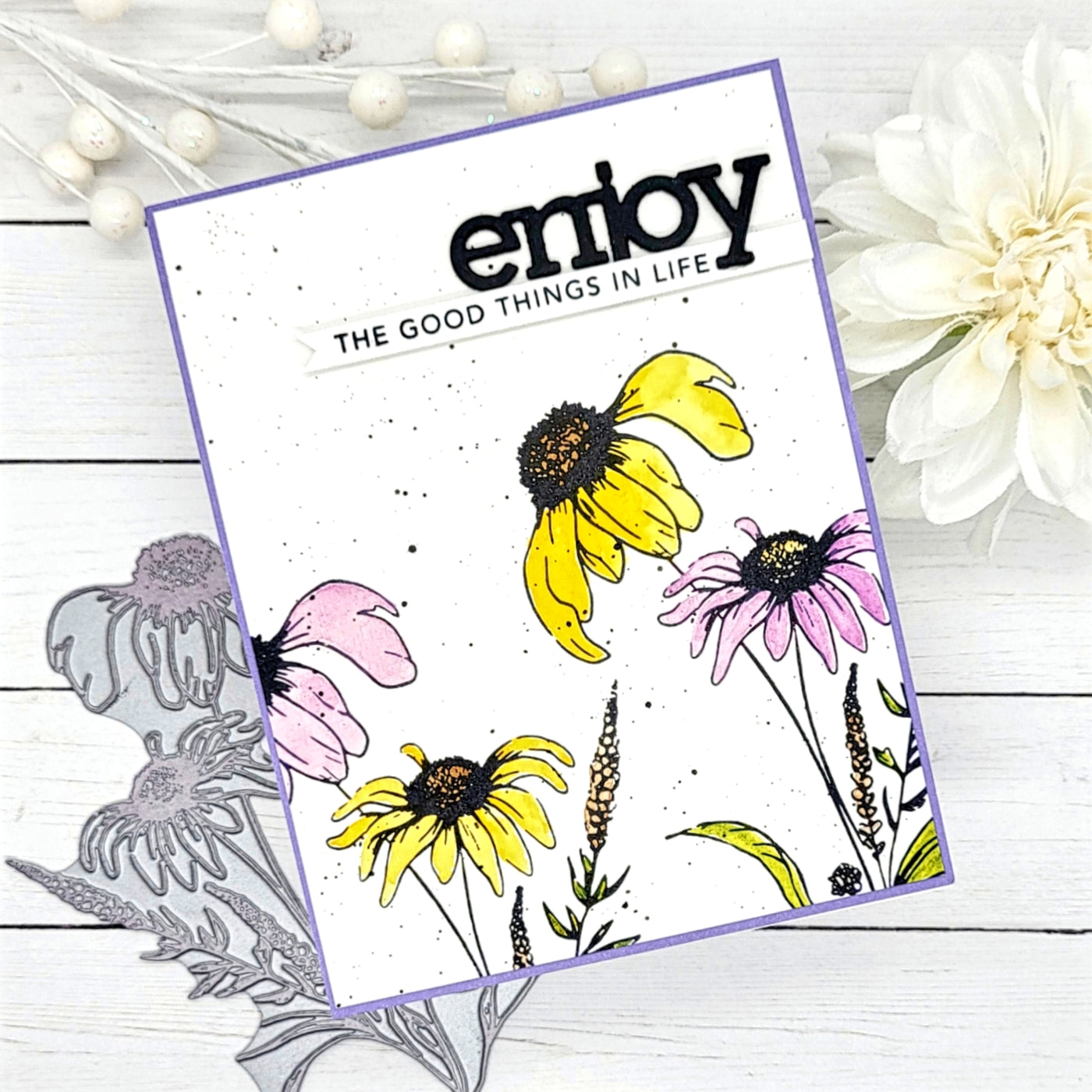 Simply Sentiments 4x6 Stamps and Simply Word Dies Bundle