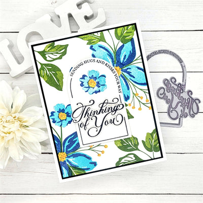 Arches Impress-ion Letterpress Press Plate Dies, Stencils, and Nesting Dies Bundle
