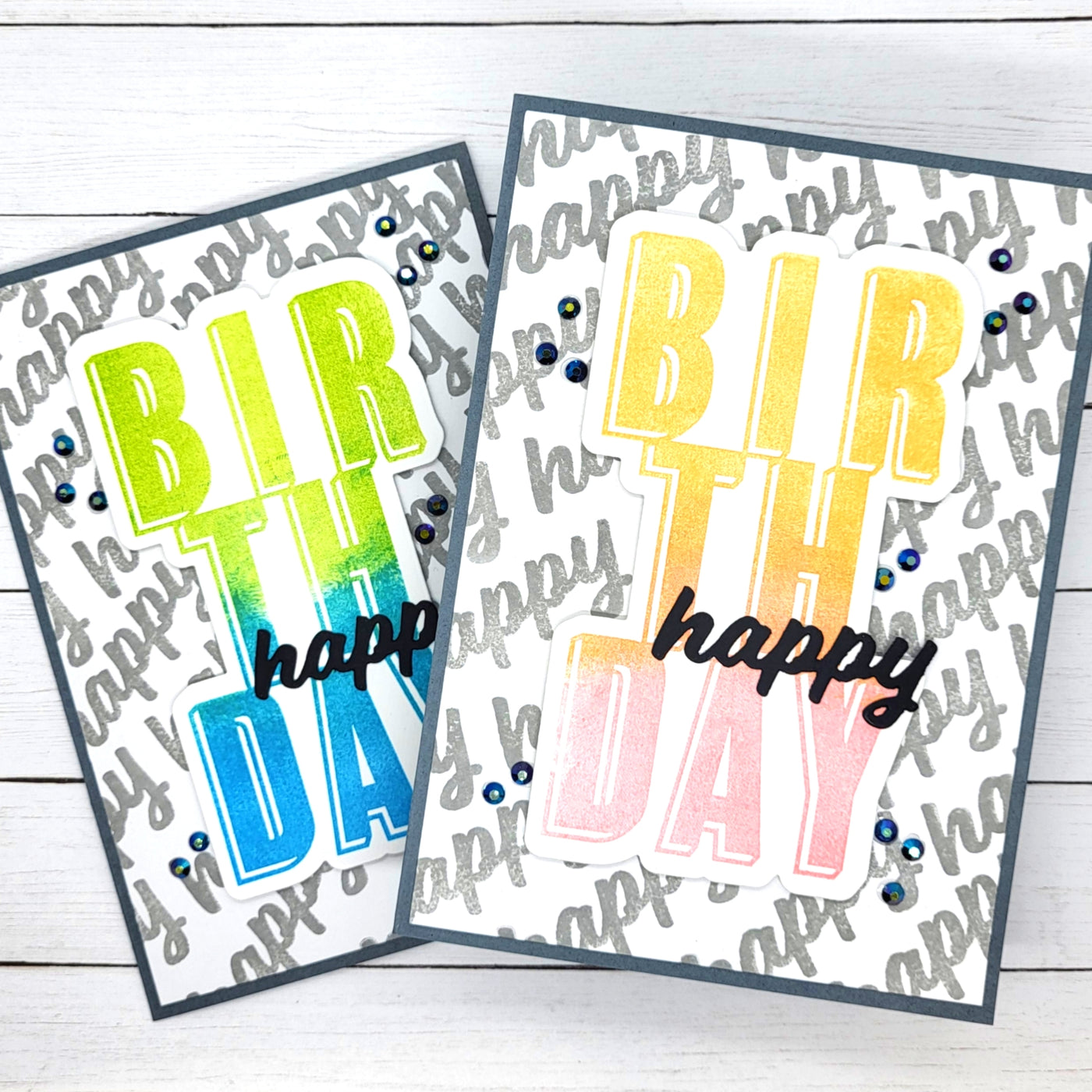 Big Word - Birthday Stamps and Dies Bundle