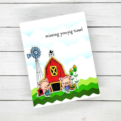 Barnyard Friends Stamps and Dies Bundle
