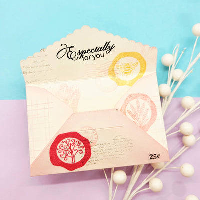 Gift Card Greetings 4x4 Stamps