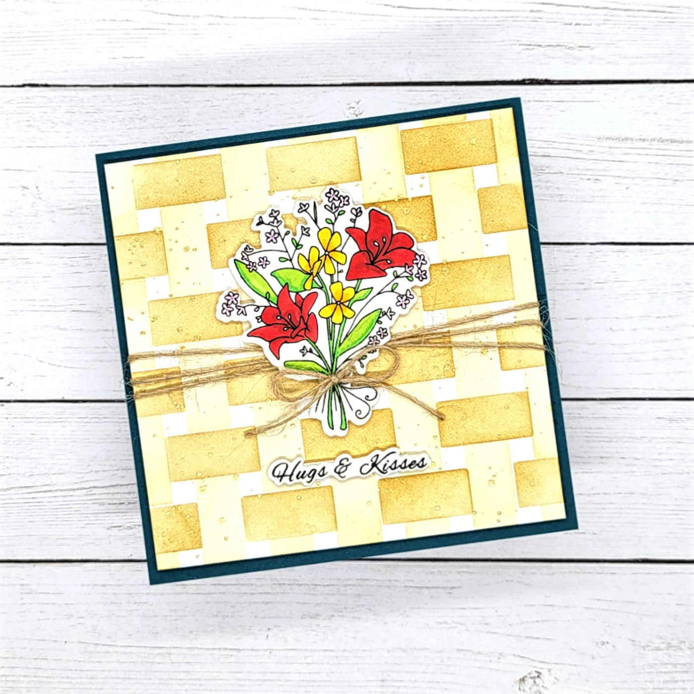 Hand-Tied Bouquet Stamps and Dies Bundle