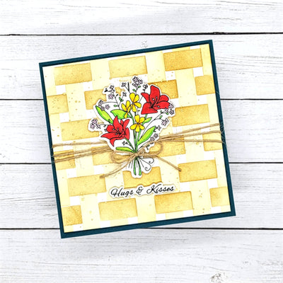 Hand-Tied Bouquet Stamps and Dies Bundle