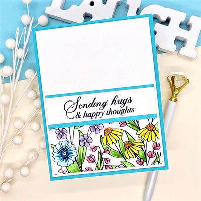 Wall Flower impress-ion Press + Foil Plate
