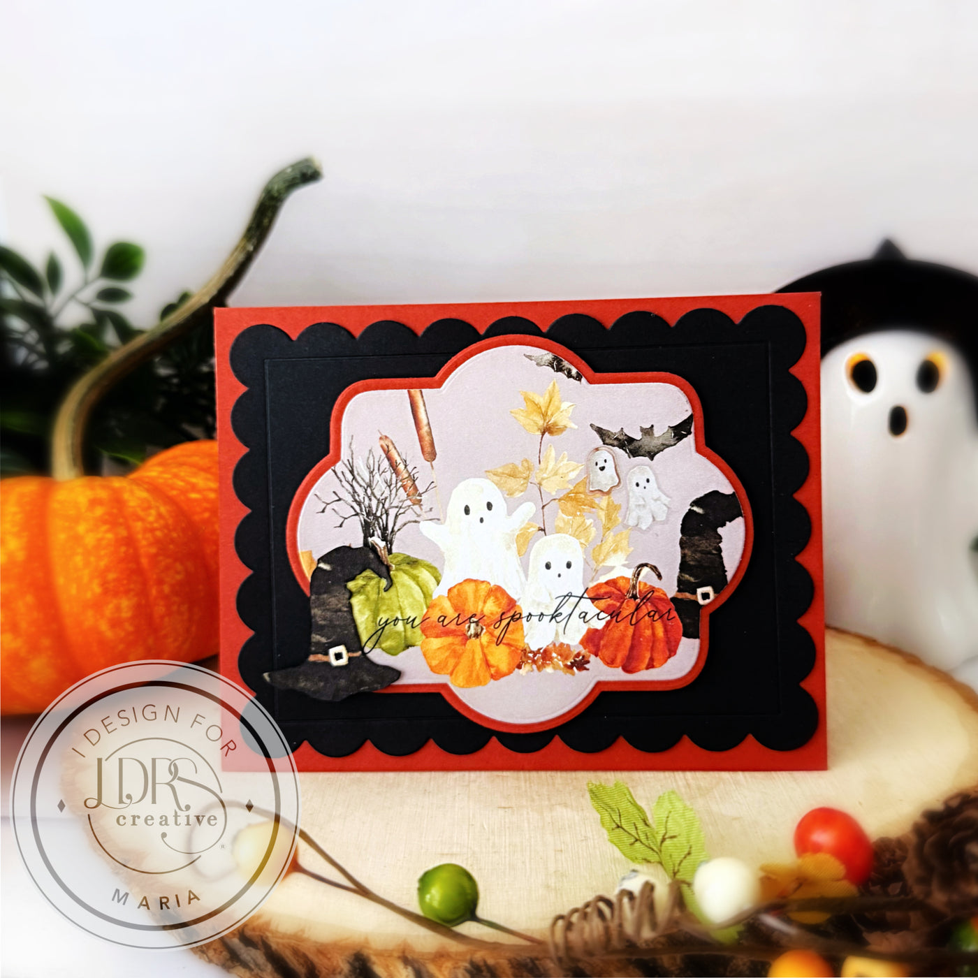 Cozy Halloween Card Kit