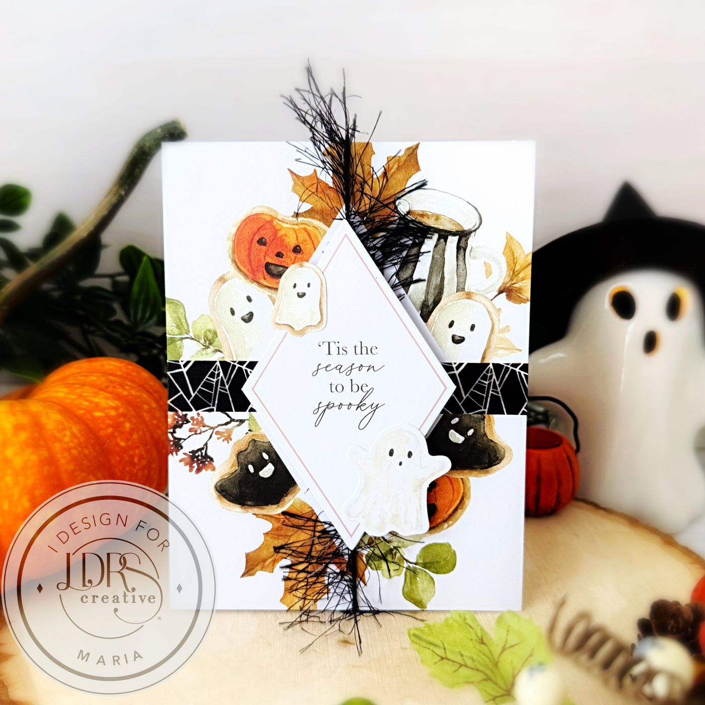 Cozy Halloween Card Kit