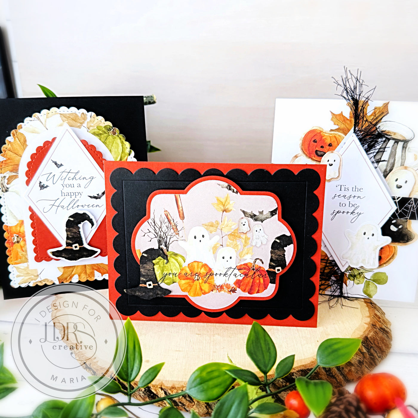 Cozy Halloween Card Kit