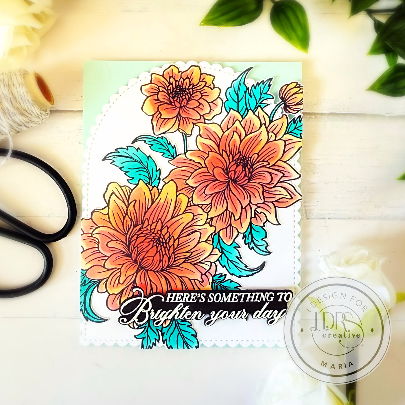 Delightful Dahlias Stamps, Layering Stencils, and Coordinating Dies Bundle