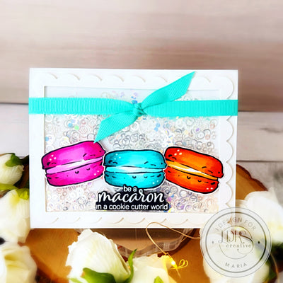 Macarons Stamps and Coordinating Dies Bundle