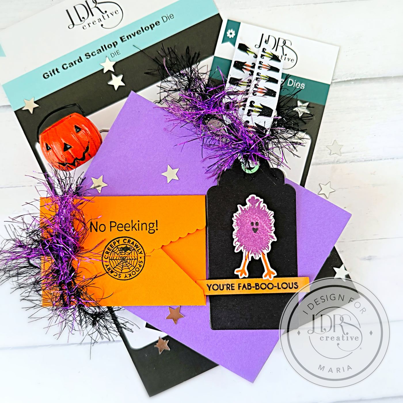 Fuzzy Wuzzies 4x6 Stamps and Coordinating Dies