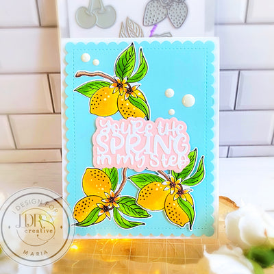 Tutti Fruiti Impress-ion Press + Foil Plates